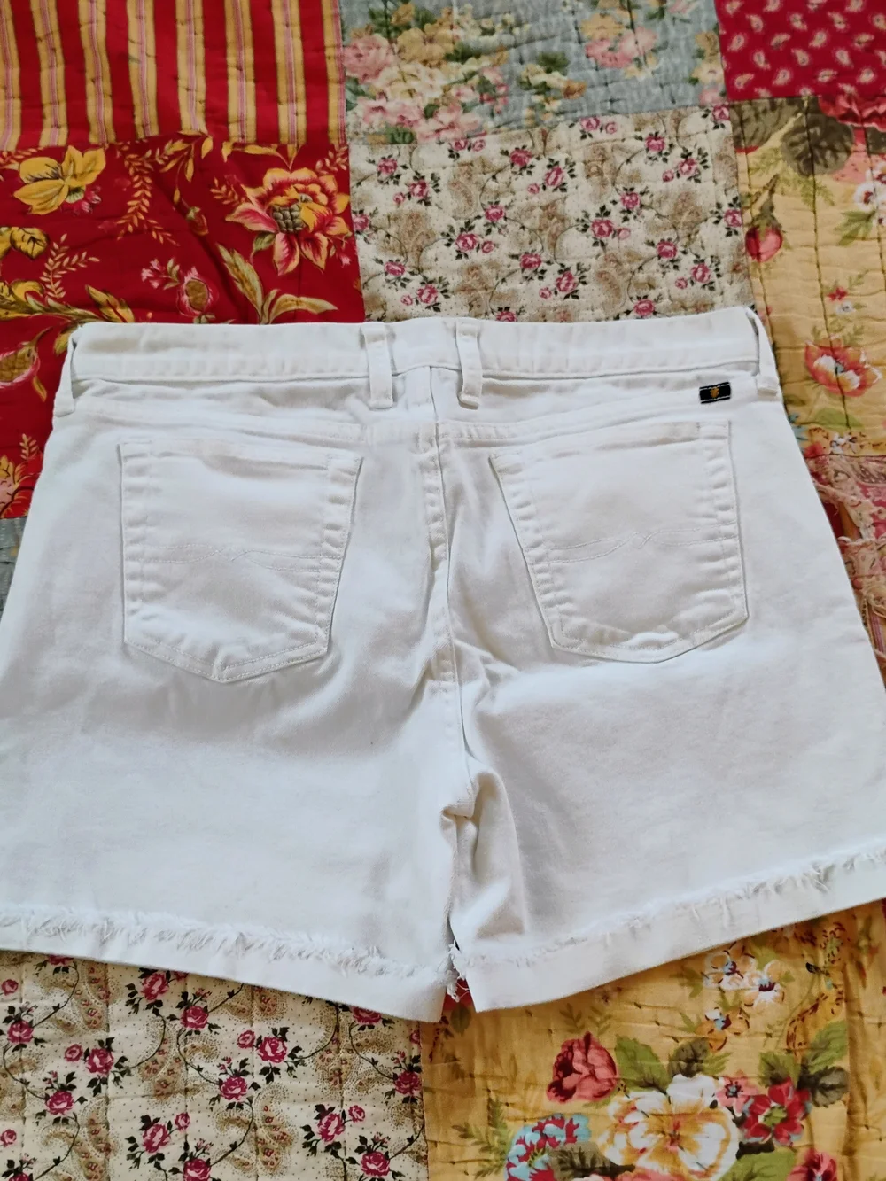 Lucky Brand White Denim Shorts - Women's